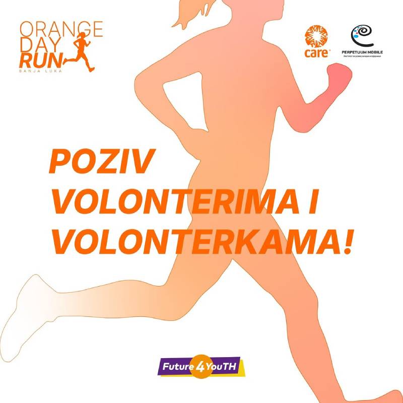 Orange Day Run – Prijavi se i volontiraj