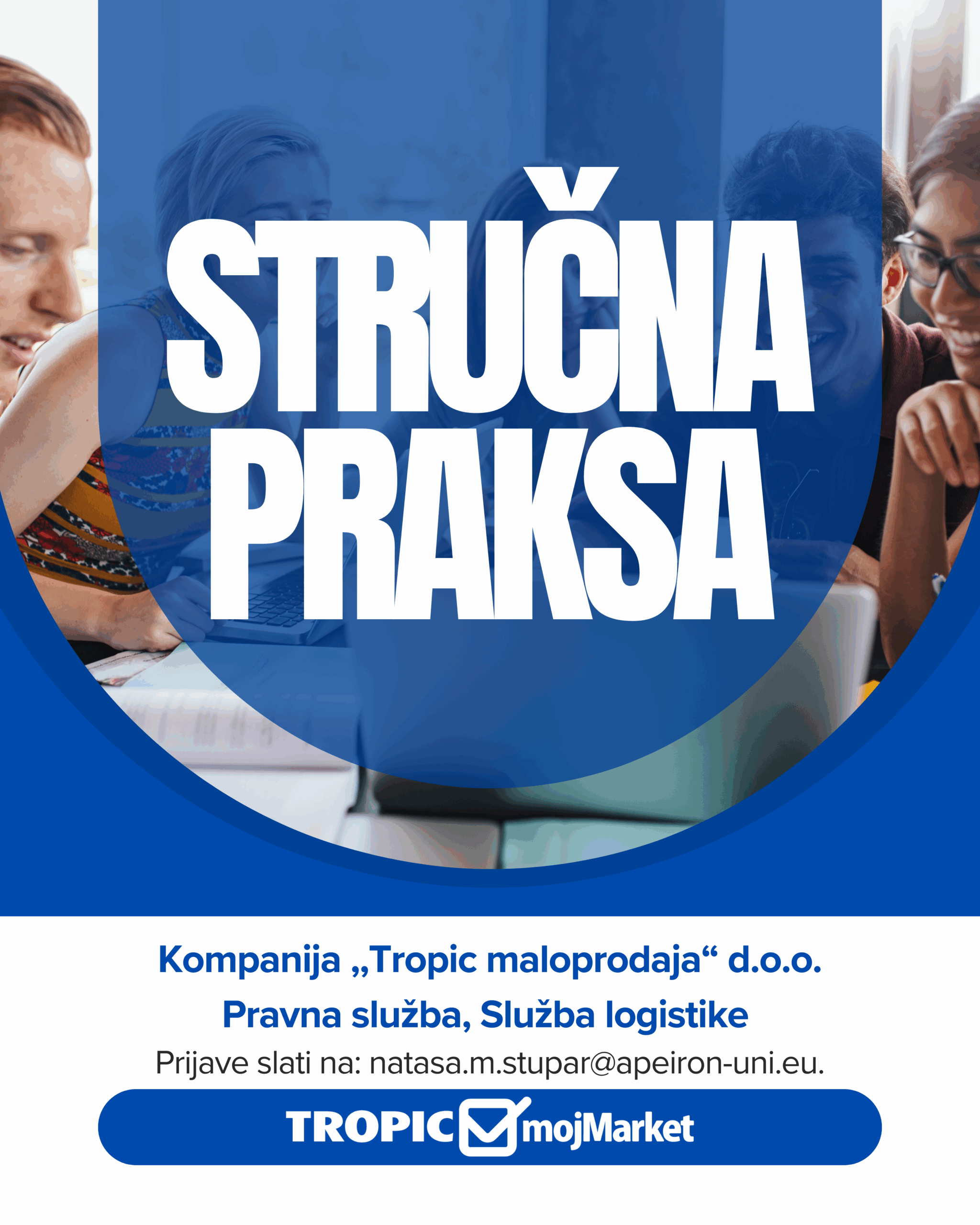 Program stručne prakse u Tropicu