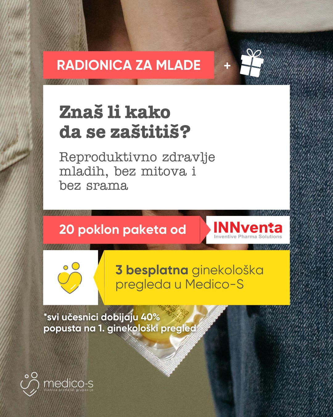 Reproduktivno zdravlje mladih – znaš li kako da se zaštitiš?